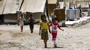 لاجئون سوريون فيي العراق