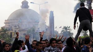تظاهرات في الجامعات المصرية - الأناضول