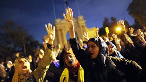 مسيرات ليلية لأنصار الرئيس مرسي - الأناضول