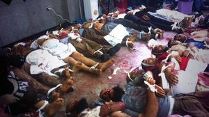 جانب من ضحايا فض اعتصام ميدان رابعة العدوية في آب/ أغسطس الماضي