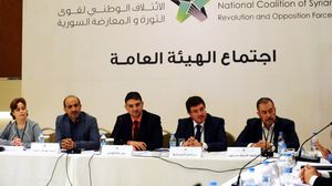 اجتماع الهيئة العامة للائتلاف الوطني السوري المعارض باسطنبول - أ ف ب