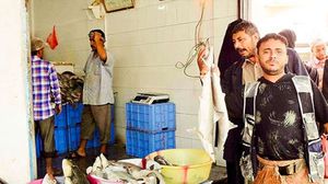 سوق سمك البليلي بصنعاء - أرشيفية