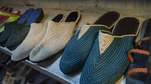نعال الرافيا بالمغرب أحذية بفوائد صحية - أرشيفية