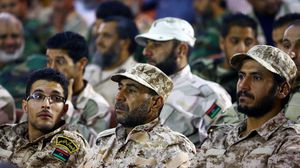 سيضم الحرس الرئاسي الذي سيشكل أساس الجيش والشرطة الليبية مستقبلا سبعة ألوية- ا ف ب