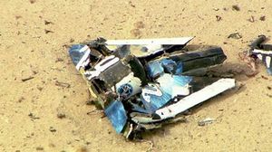 تحطمت المركبة إلى أجزاء أثناء طلعة تجريبية في صحراء موهافي - رويترز