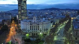 منظر عام لمدينة برشلونة - أرشيفية