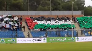 الجمهور الأردني قدم لوحات فنية لفلسطين والقدس- يوتيوب