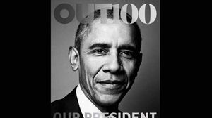 صورة أوباما على غلاف مجلة معنية بالمثليين في أمريكا - مجلة "Out"