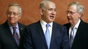 نتنياهو استغل هجمات باريس لطلب الإسناد لإسرائيل بحربها ضد الفلسطينيين ـ أ ف ب 
