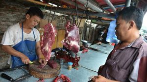 تشهد دول آسيا طفرة كبيرة في استهلاك اللحوم - أ ف ب