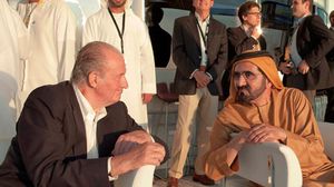 الأمير محمد بن راشد أهدى ملك إسبانيا السابق خوان كارلوس سيارتي "فيراري" - أرشيفية