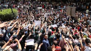 الجمعية طالبت القوى المصرية المختلفة بالوقوف في مقدمة المتظاهرين- فيسبوك