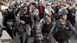 الأجهزة الأمنية الأردنية منعت اعتصاما سلميا ضد صفقة الغاز أمام رئاسة الوزراء في عمان-أرشيفية