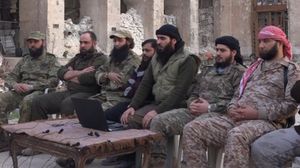 قيادات الفصائل المقاتلة في حلب في اجتماع إعلان توحيد مجلس القيادة- يوتيوب