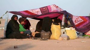 نازحون من الموصل بلا مأوى- فيسبوك