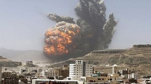 القصف طال مواقع عسكرية على جبل مطل في صنعاء- أرشيفية