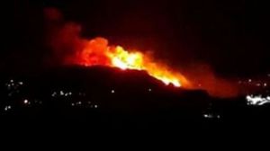 انتشرت الحرائق في عدة قرى بمحيط القرداحة