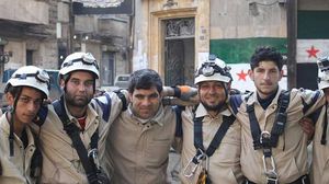 أصبح عناصر الدفاع المدني في حلب هدفا لقصف النظام السوري وروسيا