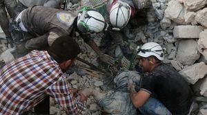 متطوع في منظمة القبعات البيضاء: الوضع في حلب أصبح مثل الجحيم- أرشيفية (أ ف ب)