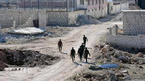 صورة من إحدى مناطق الاشتباكات المسلحة في سوريا- أرشيفية 