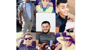 صور لستة من أبناء العائلة التي تم اعتقالها فجرا في مدينة رام الله