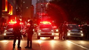 شرطيون برازيليون في ساو باولو في 22 ايلول/سبتمبر 2016