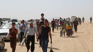 نزح آلاف من سكان الموصل إلى مناطق أخرى داخل العراق أو إلى سوريا