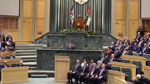 ملك الأردن ألقى كلمة في افتتاح جلسات البرلمان الأدرني الجديد- أرشيفية