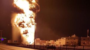 تعرض أحد الأنابيب النفطية في البحرين إلى تفجير- فيسبوك