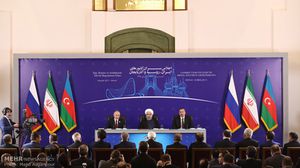 روحاني قال إن الأهداف الأولية للقمة الثلاثية في باكو تحققت بشكل عام- وكالة مهر