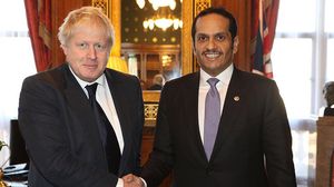 لم يدعم الموقف البريطاني دول الحصار في الأزمة مع قطر- (صفحة وزارة الخارجية القطرية على تويتر)