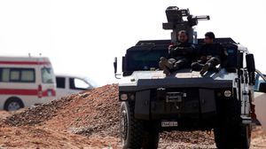 الإعلان عن مقتل الضابط جاء بعد ساعات من عملية للجيش المصري في محافزة شمال سيناء- جيتي