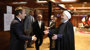 ماكرون طالب روحاني بالضغط على الأسد للسماح بإيصال المساعدات الإنسانية لسكان الغوطة- جيتي 