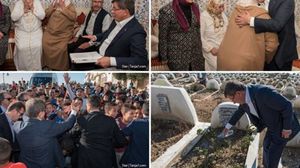 الوفد التركي زار قبر الشاب جواد بطنجة من أجل الترحم عليه برفقة عائلته- فيسبوك