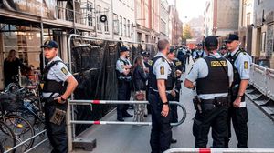 قالت الشرطة الدنماركية إنه "جرى اعتقال ثلاثة أشخاص يشتبه بأنهم انتهكوا القانون الدنماركي"- جيتي
