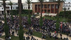 بلغت الاحتجاجات ذروتها بعد اعتصام تلاميذ مدينتي الرباط وسلا أمام البرلمان ـ فيسبوك