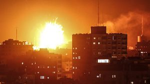 إسرائيل شنت غارات عنيفة على قطاع غزة- جيتي