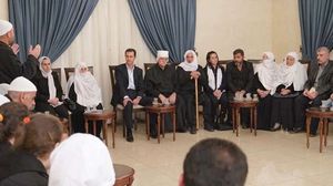 دعا الأسد زائريه لأن يكونوا "رسلا" لما وصفه بـ"المهمة الوطنية"- سانا