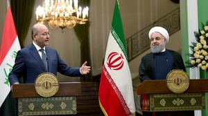 الرئيس الإيراني ونظيره العراقي عقدا مؤتمرا صحفيا مشتركا في طهران- الرئاسة العراقية