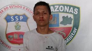 يبلغ اللص من العمر 18 عاما - (الشرطة البرازيلية)