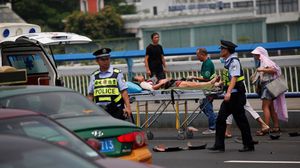 السلطات الصينية تجري تحقيقا مع السائق لمعرفة دوافع الحادث- جيتي
