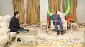 الرئيس الموريتاني يستقبل وزير الخارجية المغربي ـ فيسبوك