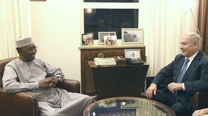 نتنياهو التقى بالرئيس التشادي بمكتبه في القدس المحتلة- تويتر