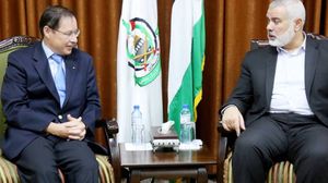 استقبلت موسكو آذار / مارس الماضي 2018 وفدا من حماس برئاسة عضو المكتب السياسي موسى أبو مرزوق- موقع حماس 
