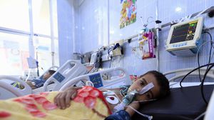أطفال اليمن مستشفى- جيتي