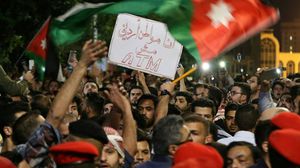 الأردن شهدت تظاهرات واسعة قبل أشهر احتجاجا على قانون الضريبة قبل إقراره منذ أيام- جيتي