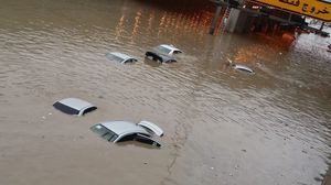 الأمطار بالسعودية تسببت في أضرار كثيرة على خلفية تعطل الاتصالات وتوقف حركة المرور- تويتر
