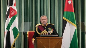أعلن الملك عبد الله أمام البرلمان الأحد انتهاء العمل بملحقي الباقورة والغمر رسميا- الديوان الملكي الأردني