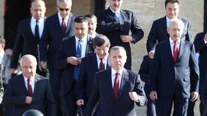 كان قد سحب أردوغان 17 دعوى قضائية رفعها سابقا ضد رئيس حزب الشعب الجمهوري- جيتي