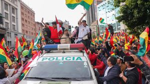 موراليس أعلن استقالته بعد احتجاجات نددت بنتائج الانتخابات التي فاز فيها- جيتي